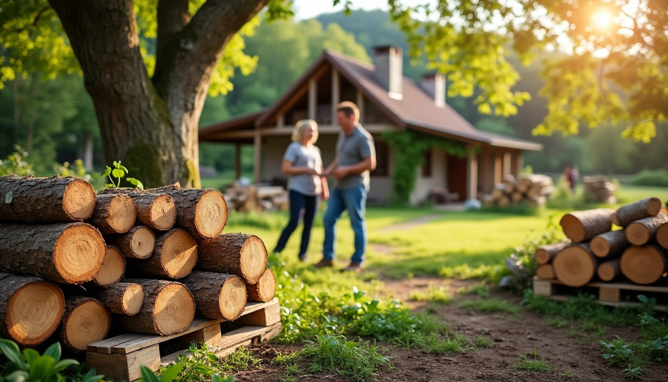 Bois de chauffage entre particulier 72 : durabilité et entretien