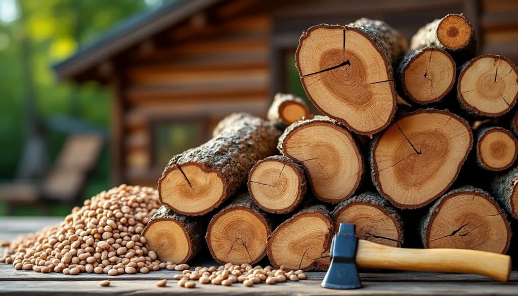Bois densifié et bûches compressées : quand ça vaut le prix