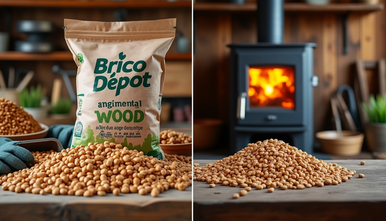 Brico dépôt granulés de bois : ce que change la matière à l&rsquo;usage