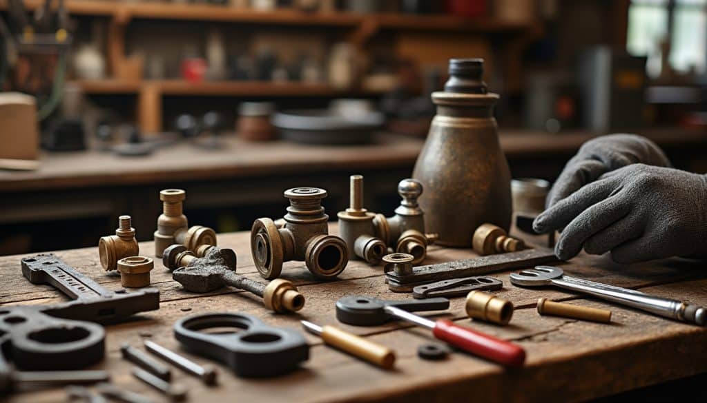 Pièce détachée ancien insert rené brisach : outils et précautions