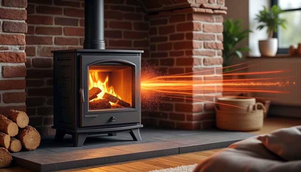 Poêle à bois invicta 7 kw : le calcul de rendement expliqué