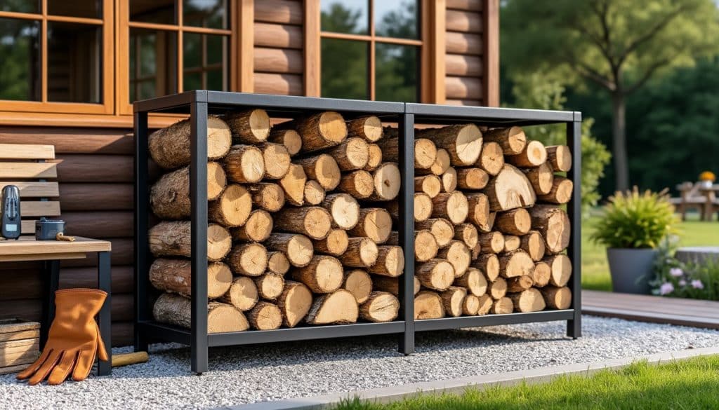 Stocker le bois de chauffage : durabilité, entretien et budget