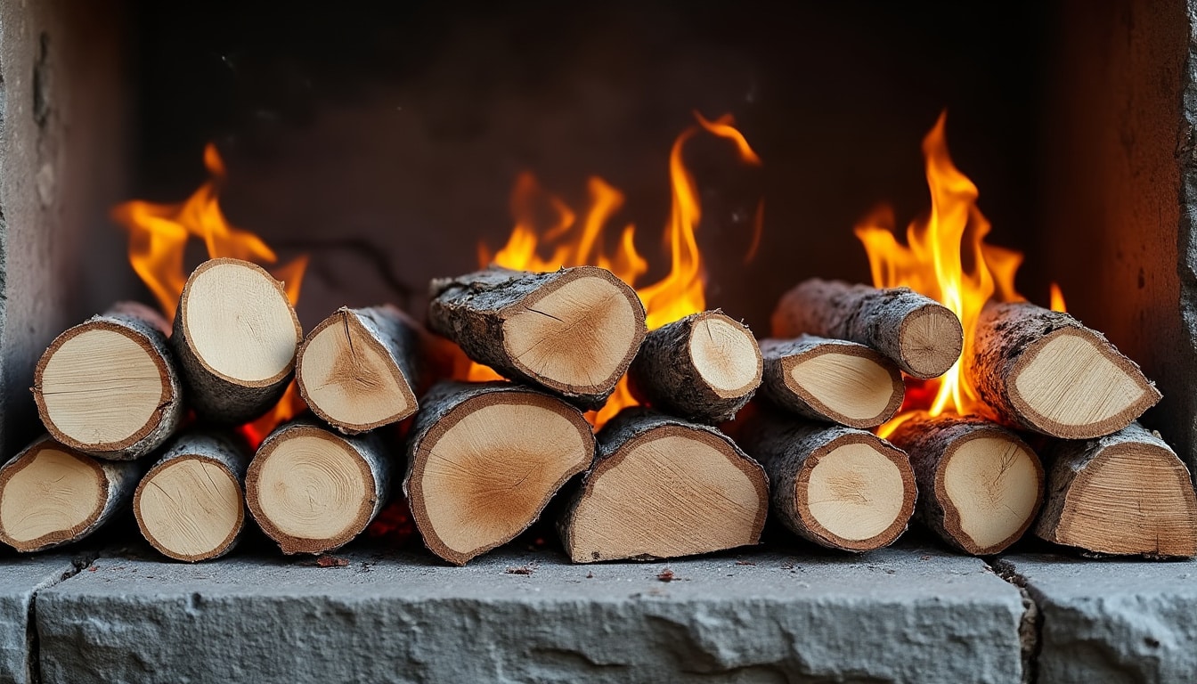 Bois de bouleau, hêtre ou peuplier : ce que chaque essence vaut au feu
